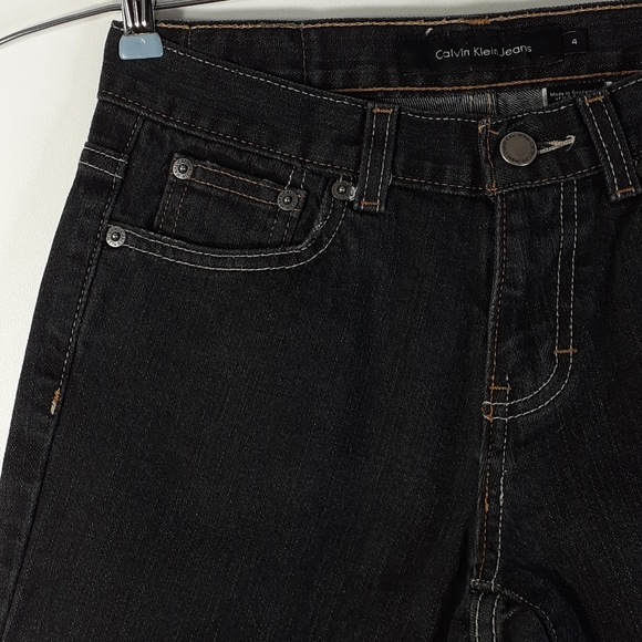 Calvin Klein Jeans Women's 4 Lean Black - Picture 7 of 16